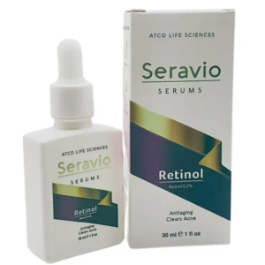 Seravio Retinol 0.2% Serum - Anti-Aging, Acne-Clearing, 30ml