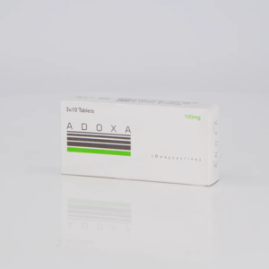 ADOXA TABLETS 100mg (DOXYCYCLINE) PACK OF 30 TABLETS