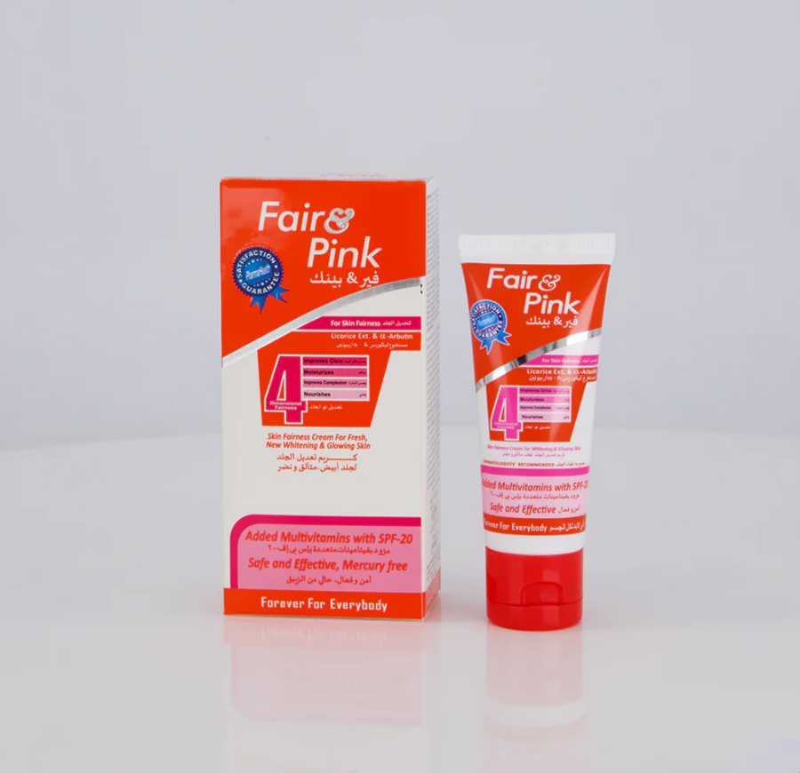 Fair and Pink Cream - Brighten & Nourish Your Skin Naturally