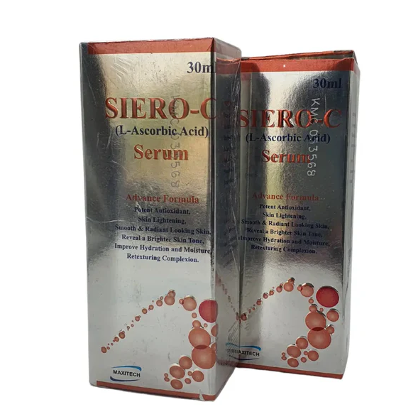 SIERO-C Serum 30ml (L-Ascorbic Acid) - Powerful Vitamin C Serum for Radiant Skin