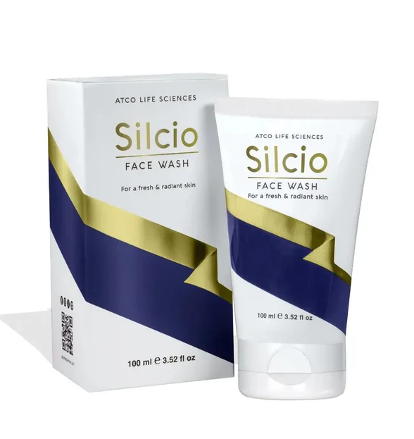Silcio Face Wash 100ml by Atco | Face Wash for Fresh & Radiant Skin