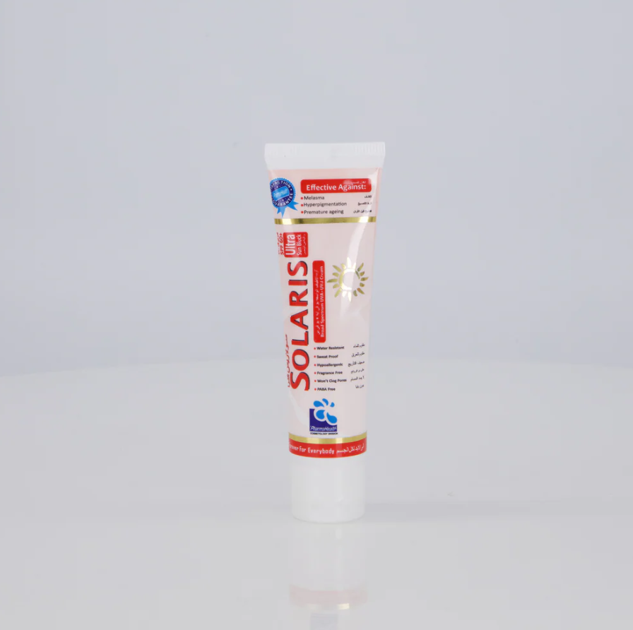 SOLARIS SPF 60+ ULTRA SUN BLOCK BROAD SPECTRUM UVA+UVB CREAM 60ml 10 reviews - Image 2