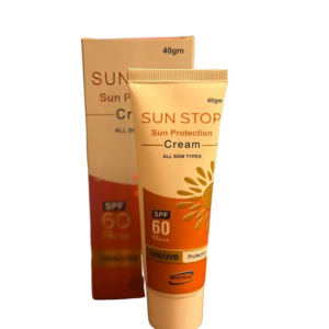 Sun Stop 60 Cream 40g | Broad Spectrum Sunscreen with Zinc Oxide & Titanium Dioxide