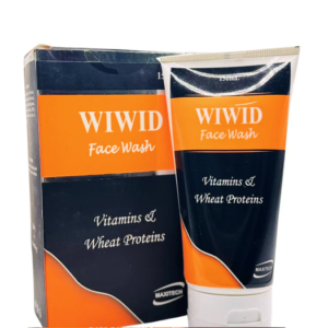 Wiwid Face Wash with Vitamins A & E, Aloe Vera (150ml) - Nourishing & Cleansing