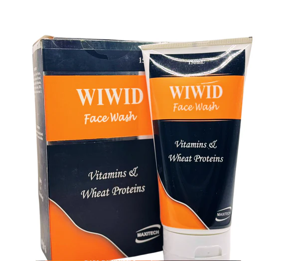 Wiwid Face Wash with Vitamins A & E, Aloe Vera (150ml) - Nourishing & Cleansing