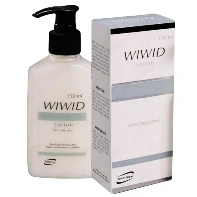 Wiwid Skin Care Lotion with Aloe Vera, Wheat Protein & Floral Herbal Extracts (150ml)