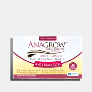 ANAGROW HAIR SKIN AND NAILS SUPPLEMENTS 30 SOFT GEL