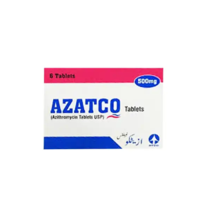 AZATCO TABLETS (AZITHROMYCIN) 500mg