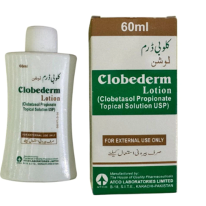 CLOBEDERM LOTION (CLOBETASOL PROPIONATE TOPICAL SOLUTION USP) 60ml
