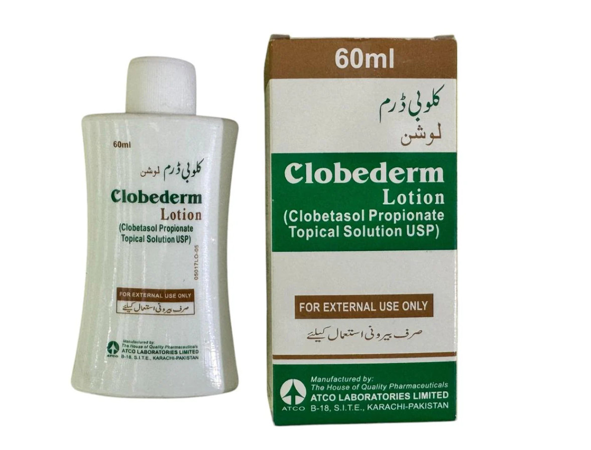 CLOBEDERM LOTION (CLOBETASOL PROPIONATE TOPICAL SOLUTION USP) 60ml