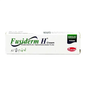 FUSIDERM - H CREAM FUSIDIC ACID + HYDROCORTISONE ACETATE ANTIBIOTIC