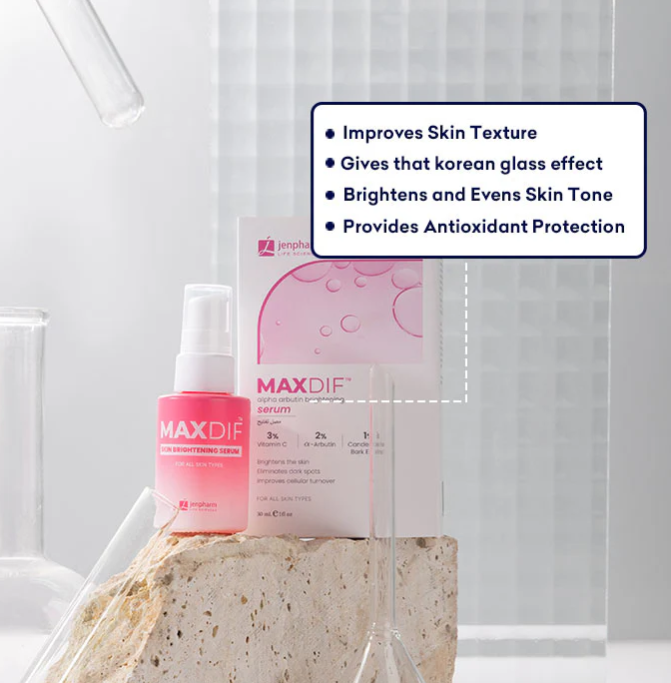 Maxdif Brightening Serum Clinically-Proven | Flawless Radiance - Image 2